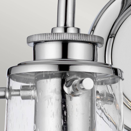 Kinkiet Braelyn - 2 źródła światła - Polerowany chrom (QN-BRAELYN2-PC) - Quintiesse