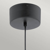 Mała lampa wisząca LED Moonlit - Matowa czerń (QN-MOONLIT-P-MBK) - Quintiesse