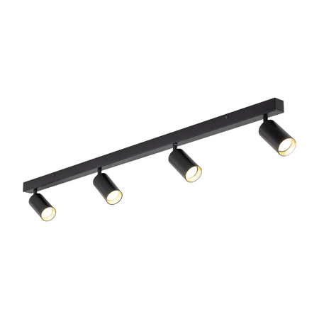 Reflektory na listwie AMIS BLACK LAMPA SUFITOWA 4 (10635) - TK Lighting