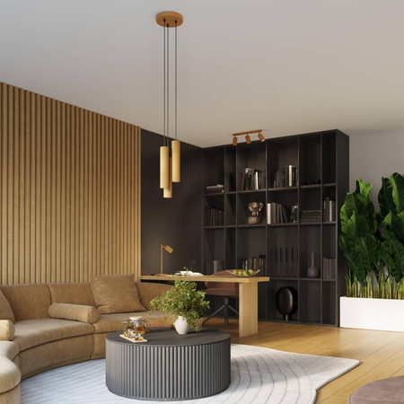Kinkiet KARBON 10 złoty (SL.1650) - Sollux Lighting