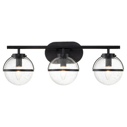 Kinkiet Hollis (HK-HOLLIS3-C-BK-BATH) - Elstead Lighting