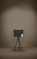 Lampa Stołowa TORTOLA 1 czarna (39965) - EGLO
