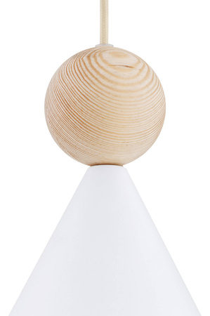 Wisząca lampa w stylu skandynawskim KEGEL M (8629) - Argon