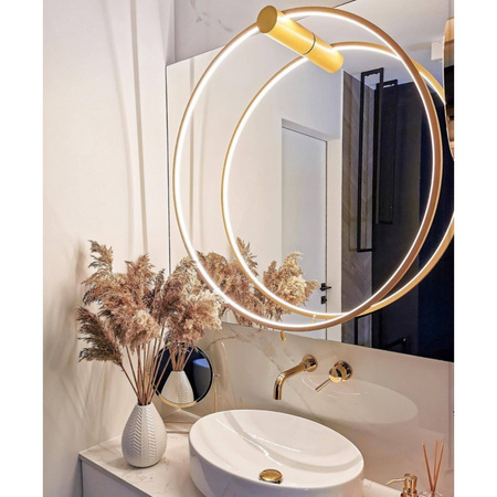 ECHO 110 Kinkiet ciemny złoty 4000K (66440) - Ramko