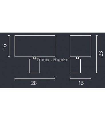 Kinkiet NODO kolor (67597 - Ramko)