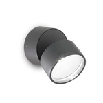 Lampa ścienna / Kinkiet OMEGA ROUND Antracyt (OMEGA_AP_ROUND_ANTRACITE_4000K) - Ideal Lux