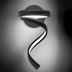 Kinkiet FLAME Kol. Czarny 3000K (0029.10.NE W) - Vivida