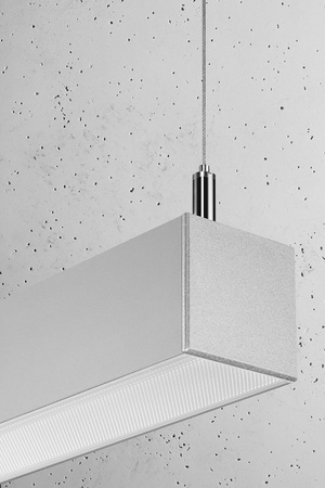 Lampa wisząca PINNE 117 szara 4000K (TH.070) - Thoro Lighting