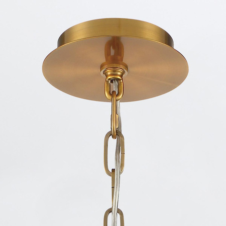 Lampa wisząca Nottingham - 3 źródła światła - Antyczny mosiądz (QN-NOTTINGHAM-3P-AB) - Quintiesse