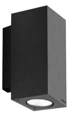 Kinkiet zewnętrzny SANDVIK 1732 BLACK 2xLED 16W 3000K EEI E Norlys