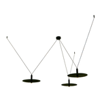 PENDANT LED LIGHT 3X7W 3000K METAL BLACK (23229 Zambelis) - Zambelis