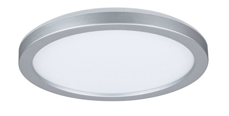 Plafoniera ATRIA SHINE LED Backlight 11.2W 850lm okrągła 190mm 4000K 230V chrom matowy / tworzywo sztuczne (PL71004) - PAULMANN