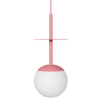 PLAAT A różowa sufitowa lampa wisząca (PLA188P0) - Ummo