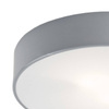 plafon 2 pł. (mały) DARLING szary 2 x E27/15W LED ARGON 3080