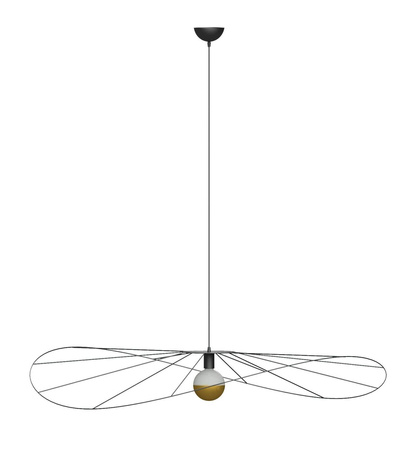 Lampa wisząca ESKOLA 70 czarna (TH.010CZ) - Thoro Lighting