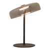 TABLE LED LIGHT 15W METAL-GLASS BLACK (23054 Zambelis) - Zambelis