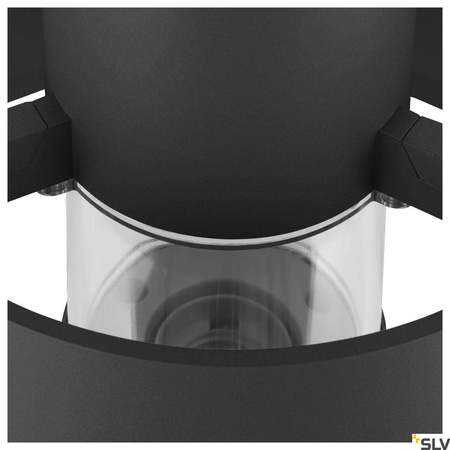 Zewnętrzna lampa stojąca PHOTONI 45 , czarna (1007587) - SLV