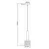 Lampa wisząca Amo czarna 1xE27 (LP-0702/1P BK) - Light Prestige