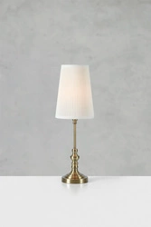 Lampa na komodę NOBLE Table 1L 56cm Offwhite/Antique Brass (108969) Markslojd
