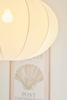 Lampa wisząca AERON Nordlux E27 40W Tekstylia Biały