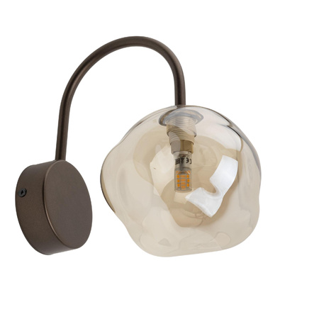 LAVA BROWN KINKIET 1XG9 (11024) - TK Lighting