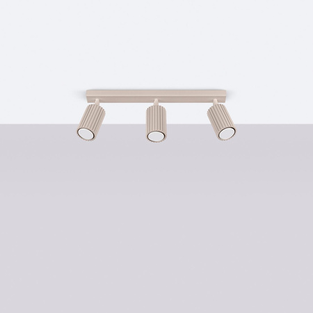 Plafon KARBON 3L taupe (SL.1764) - Sollux Lighting