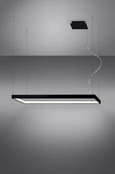 Lampa wisząca TUULA M czarny LED 4000K (TH.163) - Thoro Lighting