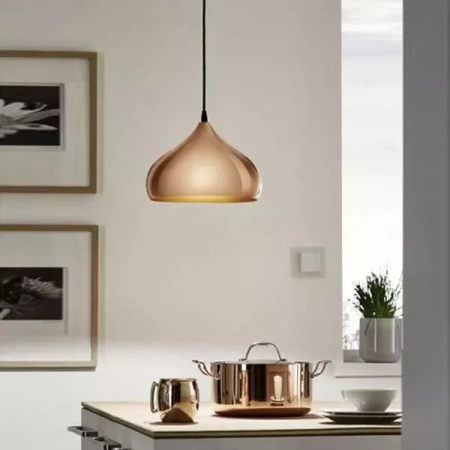Lampa wisząca HAPTON miedziana (49449 - Eglo) - żyrandol