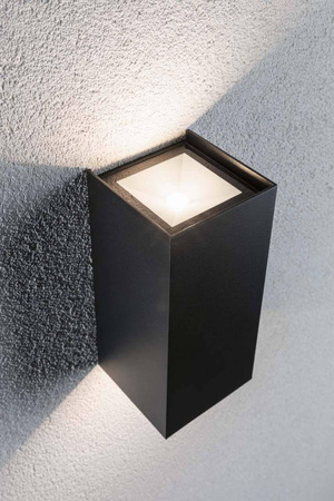 Oprawa elewacyjna FLAME LED 2X6W 2X540lm 3000K IP44 230V antracyt (PL94325) - PAULMANN
