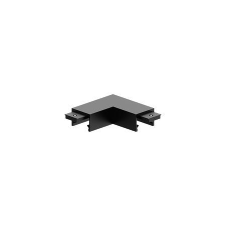 SURFACE CORNER CONNECTOR ULTRA SLIM HORIZONTAL BLACK (23131 Zambelis) - Zambelis