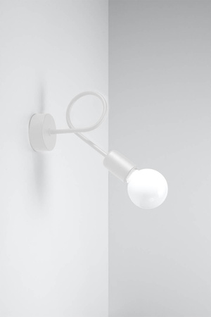 Kinkiet SUPEŁ biały (SL.1430) - Sollux Lighting