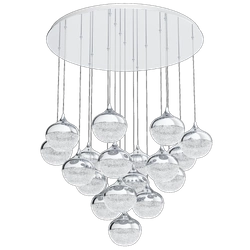 Lampa wisząca MIOGLIA chrom (39528) - EGLO