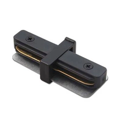 Łącznik prosty szynoprzewodu natynkowego 1F 230V - Czarny   (6304) - Brosline