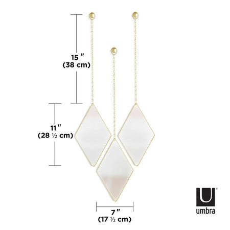 UMBRA lustra DIMA DIAMOND złote (358777-221) - Umbra
