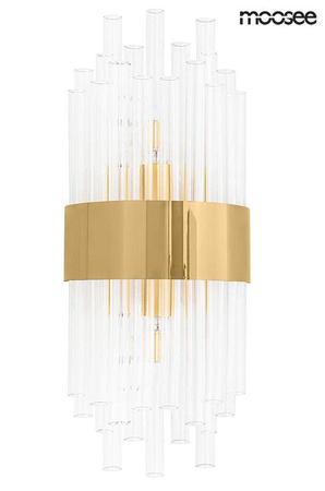 MOOSEE lampa ścienna PORTOFINO złota (MSE010400201) - Moosee