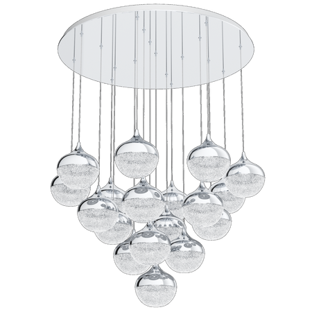Lampa wisząca MIOGLIA chrom (39528) - EGLO