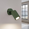 Kinkiet KARBON zielony oliwkowy z włącznikiem (SL.1617) - Sollux Lighting