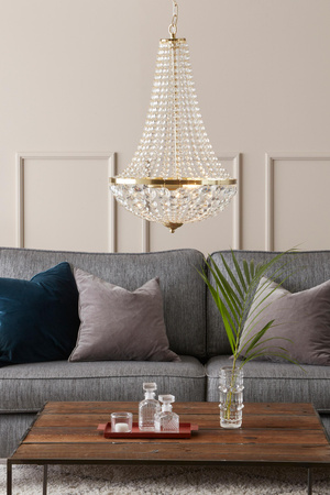 GRANSO Wisząca 2L 40cmoty Szczotkowany/MC