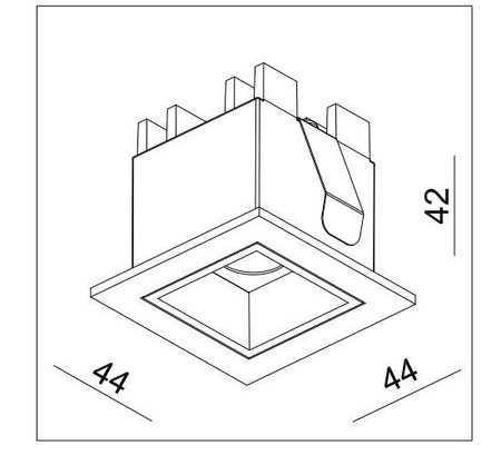 LED lampa COLD 1; 1*2W DIM
White&Black IP20 CRI90 3000K (03341W/B) - ZARlight