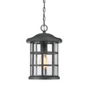 Lampa wisząca zewnętrzna Crusade (QZ-CRUSADE8-BLK) - Elstead Lighting