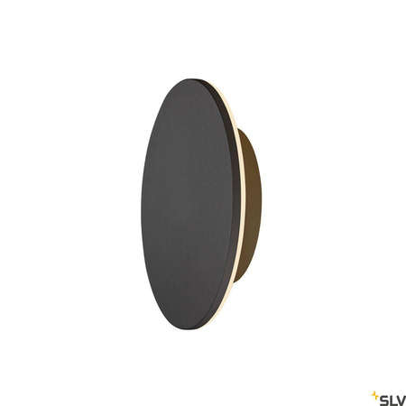 Kinkiet zewnętrzny D-RING M czarna (1007913) - SLV