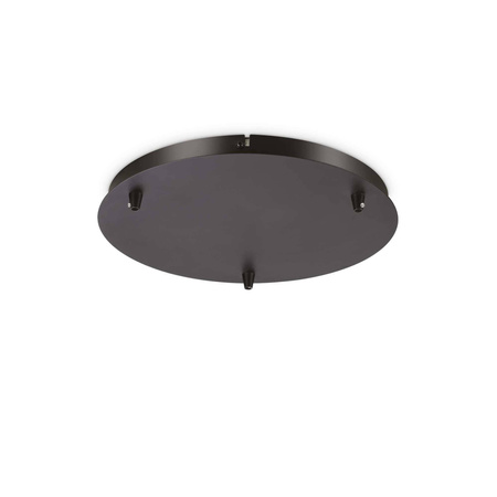 Podsufitka ACCESSORI Czarny (ROSONE_STANDARD_3_LUCI_NERO) - Ideal Lux