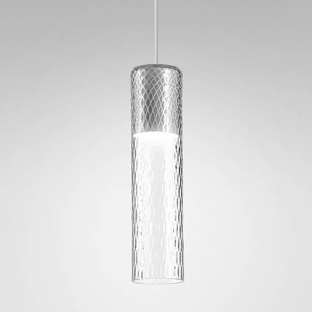 Lampa Wisząca MODERN GLASS Tube LED Kol. Miedziany 3000K TR (59849-M930-D9-00-17) - AqForm