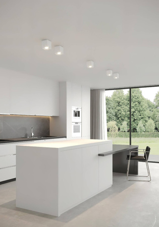 Oprawa natynkowa ETHAN Nordlux GU10 LED:10W,Traditional:50W Aluminium Biały mat