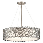Lampa wisząca Silver Coral (KL-SILVER-CORAL-P-B) - Elstead Lighting