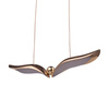 Designerska lampa wisząca GUFO 1 LED różowe złoto 36 cm (ST-DL8504) - Step into Design