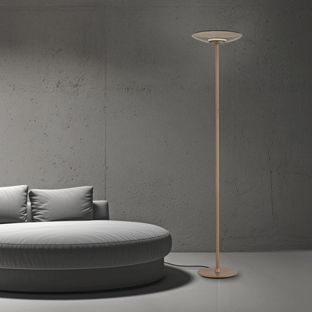 PURE MOON LAMPA PODŁOGOWA BRĄZOWY (594-97) - Paul Neuhaus