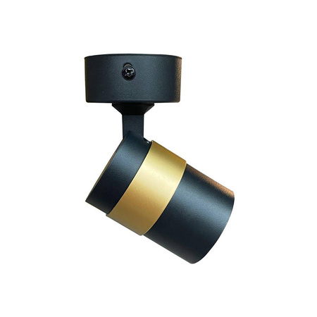 Spot Anillo 1 czarny (LP-770/1W BK) - Light Prestige