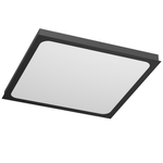 Plafon Hika - Czarny (610x610 mm) 3000K   (1056) - Brosline