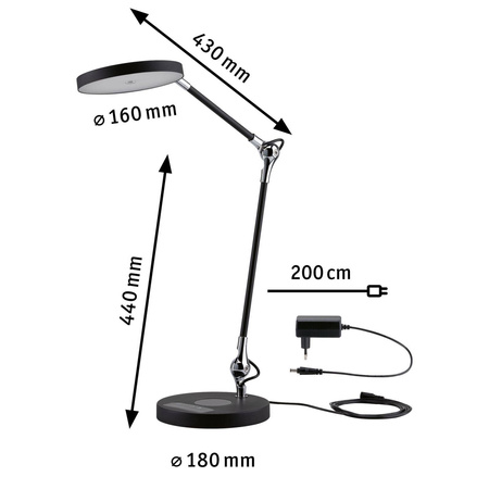 Lampka biurkowa NUMIS LED (PL79884) - PAULMANN